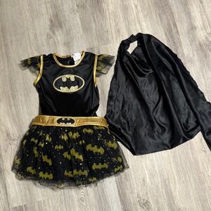 DC Comics‎ Batgirl Costume Dress Up Tutu Dress Cape Medium Halloween